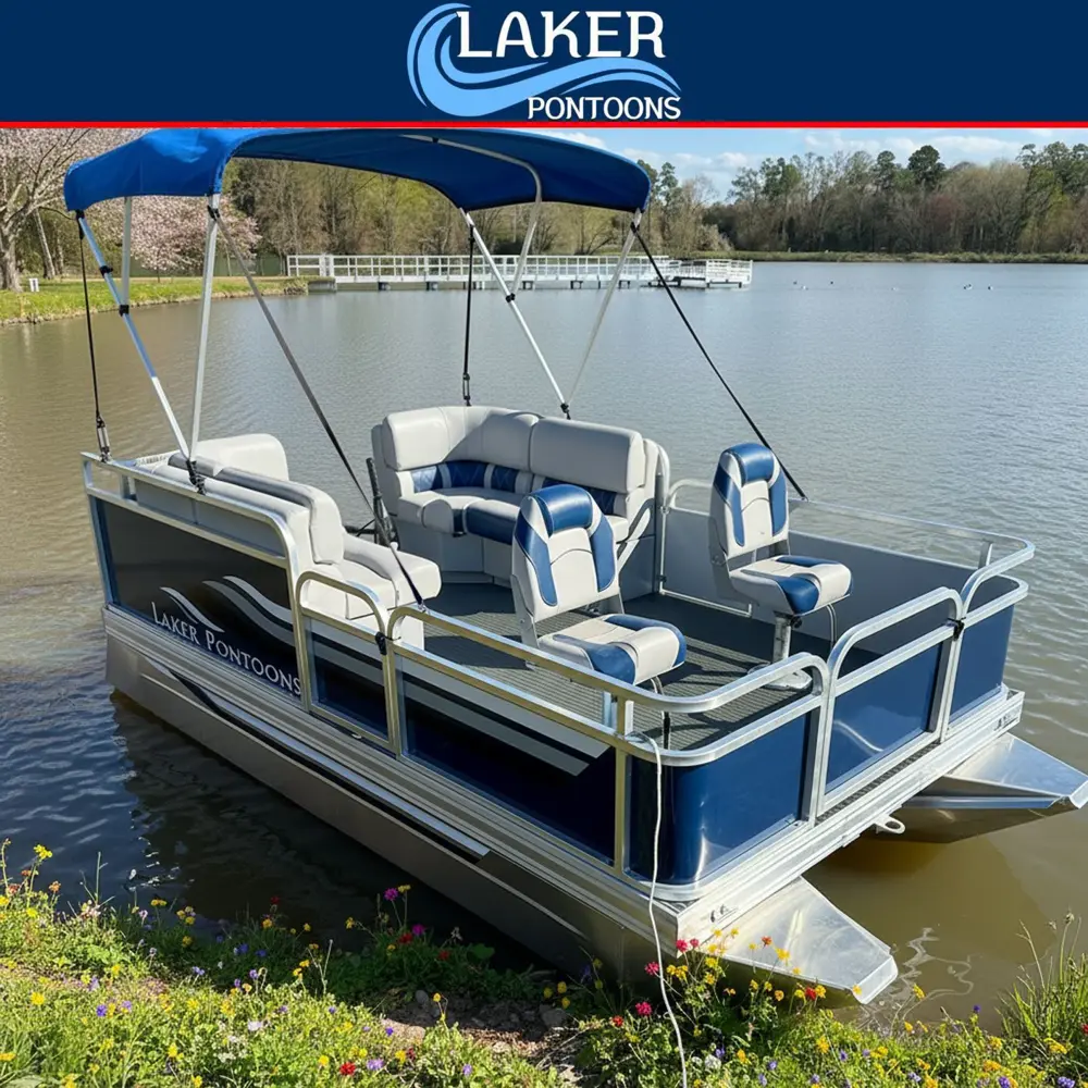 Laker 712 DLX Mini Pontoon