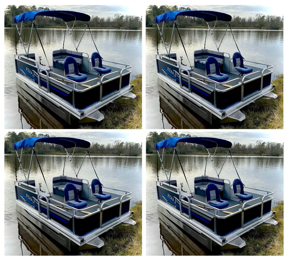 Laker 712 DLX Mini Pontoon 4 Pack